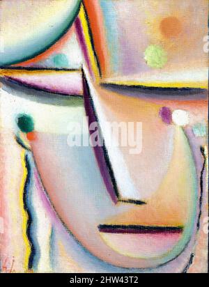 Alexej von Jawlensky - Chef abstrait - Méditation la prière - 1922 Banque D'Images