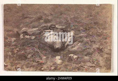 Art inspiré par Confederate Soldier on the Battlefield à Antietam, septembre 1862, impression argentée d'albumine de verre négatif, image: 6,1 x 9,8 cm (2 3/8 x 3 7/8 in.), photographies, Alexander Gardner (américain, Glasgow, Écosse 1821–1882 Washington, D.C.), la bataille d'Antietam (nommée, œuvres classiques modernisées par Artotop avec un peu de modernité. Formes, couleur et valeur, impact visuel accrocheur sur l'art émotions par la liberté d'œuvres d'art d'une manière contemporaine. Un message intemporel qui cherche une nouvelle direction créative. Artistes qui se tournent vers le support numérique et créent le NFT Artotop Banque D'Images