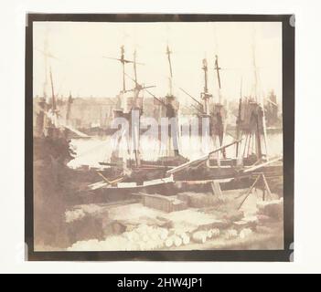 Art inspiré par la Seine à Rouen, mai 1843, imprimé en papier salé sur papier négatif, 16,3 x 17,8 cm (6 7/16 x 7 po. ), photographies, William Henry Fox Talbot (British, Dorset 1800–1877 Lacock), Talbot s'est rendu à Paris en mai 1843 pour négocier un accord de licence pour les œuvres classiques françaises modernisées par Artotop avec un peu de modernité. Formes, couleur et valeur, impact visuel accrocheur sur l'art émotions par la liberté d'œuvres d'art d'une manière contemporaine. Un message intemporel qui cherche une nouvelle direction créative. Artistes qui se tournent vers le support numérique et créent le NFT Artotop Banque D'Images