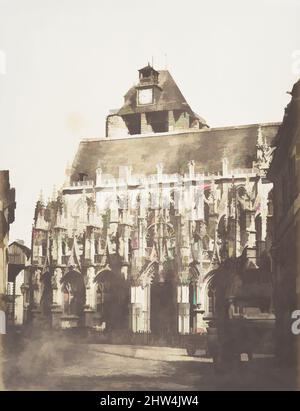 Art inspiré par Cathédrale de Louviers, vue générale, 1852–54, imprimé en papier salé en négatif de verre, 32,6 x 25,4 cm (12 13/16 x 10 po. ), photographies, Edmond Bacot (français, 1814–1875, oeuvres classiques modernisées par Artotop avec une touche de modernité. Formes, couleur et valeur, impact visuel accrocheur sur l'art émotions par la liberté d'œuvres d'art d'une manière contemporaine. Un message intemporel qui cherche une nouvelle direction créative. Artistes qui se tournent vers le support numérique et créent le NFT Artotop Banque D'Images