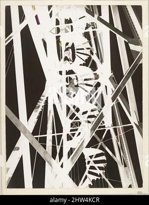 Art inspiré par Pont Transbordeur, Marseille, 1929, imprimé argent Gelatin, image : 23,7 x 17,9 cm (9 5/16 x 7 1/16 po), photographies, László Moholy-Nagy (américain (né en Hongrie), Borsod 1895–1946 Chicago, Illinois), en 1929 Moholy-Nagy se rend à Marseille, où il a photographié les œuvres classiques modernisées par Artotop avec une touche de modernité. Formes, couleur et valeur, impact visuel accrocheur sur l'art émotions par la liberté d'œuvres d'art d'une manière contemporaine. Un message intemporel qui cherche une nouvelle direction créative. Artistes qui se tournent vers le support numérique et créent le NFT Artotop Banque D'Images