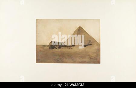 Art inspiré par vue de la seconde Pyramide, pry au Sud-est, décembre 1849, imprimé sur papier salé à partir de négatif papier, image : 5 7/8 × 8 9/16 po. (15 × 21,7 cm), photographies, Maxime du Camp (français, 1822–1894, oeuvres classiques modernisées par Artotop avec une touche de modernité. Formes, couleur et valeur, impact visuel accrocheur sur l'art émotions par la liberté d'œuvres d'art d'une manière contemporaine. Un message intemporel qui cherche une nouvelle direction créative. Artistes qui se tournent vers le support numérique et créent le NFT Artotop Banque D'Images