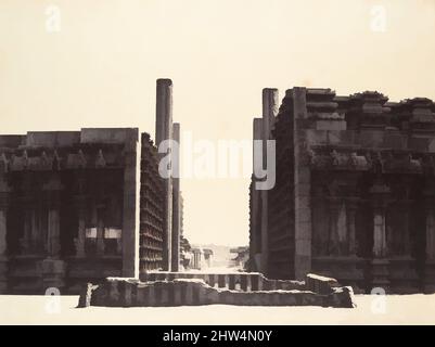 Art inspiré de la Raya Gopuram de W, janvier–mars 1858, impression argentée en papier ciré négatif, image: 27,3 x 36,3 cm (10 3/4 x 14 5/16 in.), photographies, Linnaeus tripe (British, Devonport (Plymouth Dock) 1822–1902 Devonport, œuvres classiques modernisées par Artotop avec une touche de modernité. Formes, couleur et valeur, impact visuel accrocheur sur l'art émotions par la liberté d'œuvres d'art d'une manière contemporaine. Un message intemporel qui cherche une nouvelle direction créative. Artistes qui se tournent vers le support numérique et créent le NFT Artotop Banque D'Images