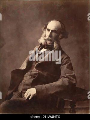 Art inspiré par Portrait d'un homme assis, ca. 1856–59, impression argentée, 18,1 x 14,3 cm (7 1/8 x 5 5/8 po), photographies, Horatio Ross (Britannique, Château de Rossie, près de Montrose, Écosse 1801–1886 Écosse, œuvres classiques modernisées par Artotop avec une touche de modernité. Formes, couleur et valeur, impact visuel accrocheur sur l'art émotions par la liberté d'œuvres d'art d'une manière contemporaine. Un message intemporel qui cherche une nouvelle direction créative. Artistes qui se tournent vers le support numérique et créent le NFT Artotop Banque D'Images