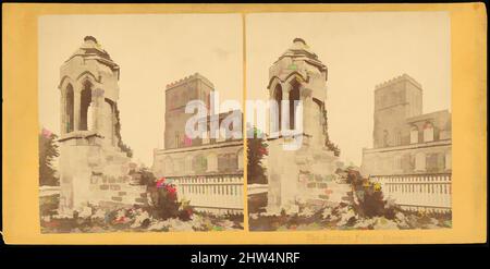 Art inspiré par le Groupe des 3 premières vues Stereograph de l'église britannique et des ruines du monastère, 1860s–80s, gravures argentées en albumine, Mounts approximativement: 8,5 x 17,3 cm (3 3/8 x 6 13/16 in.), photographies, Inconnu (British, œuvres classiques modernisées par Artotop avec une touche de modernité. Formes, couleur et valeur, impact visuel accrocheur sur l'art émotions par la liberté d'œuvres d'art d'une manière contemporaine. Un message intemporel qui cherche une nouvelle direction créative. Artistes qui se tournent vers le support numérique et créent le NFT Artotop Banque D'Images