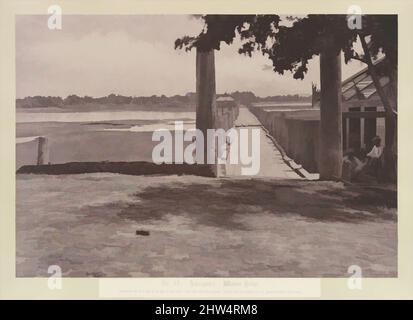 Art inspiré par Amerapoora: Wooden Bridge, 1 septembre – 21 octobre 1855, Purchase, The Buddy Taub Foundation, Dennis A. Roach et Jill Roach, directeurs, et Alfred Stieglitz Society Gifts, 2012, image: 22,3 x 32,4 cm (8 3/4 x 12 3/4 po), photographies, Linnaeus tripe (British, Devonport, Classic œuvres modernisées par Artotop avec une touche de modernité. Formes, couleur et valeur, impact visuel accrocheur sur l'art émotions par la liberté d'œuvres d'art d'une manière contemporaine. Un message intemporel qui cherche une nouvelle direction créative. Artistes qui se tournent vers le support numérique et créent le NFT Artotop Banque D'Images