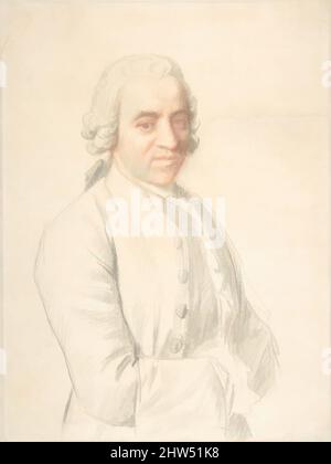 Art inspiré du portrait de Marc Liotard-Sarasinn, 1720–89, craie rouge et noire, 8 7/8 x 6 5/8 po. (22,5 x 16,9 cm), dessins, Jean Étienne Liotard (Suisse, Genève 1702–1789 Genève, oeuvres classiques modernisées par Artotop avec une touche de modernité. Formes, couleur et valeur, impact visuel accrocheur sur l'art émotions par la liberté d'œuvres d'art d'une manière contemporaine. Un message intemporel qui cherche une nouvelle direction créative. Artistes qui se tournent vers le support numérique et créent le NFT Artotop Banque D'Images