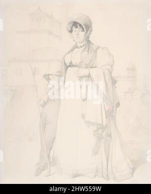 Art inspiré par Madame Guillaume Guillon Léthière, née Marie-Joseph-Honorée Vanzenne, et son fils Lucien Léthière, 1808, Graphite, 9 1/2 x 7 3/8 po. (24,1 x 18,7 cm), dessins, Jean Auguste Dominique Ingres (Français, Montauban 1780–1867 Paris), en tant que retraité de l'Académie française, oeuvres classiques modernisées par Artotop avec une touche de modernité. Formes, couleur et valeur, impact visuel accrocheur sur l'art émotions par la liberté d'œuvres d'art d'une manière contemporaine. Un message intemporel qui cherche une nouvelle direction créative. Artistes qui se tournent vers le support numérique et créent le NFT Artotop Banque D'Images