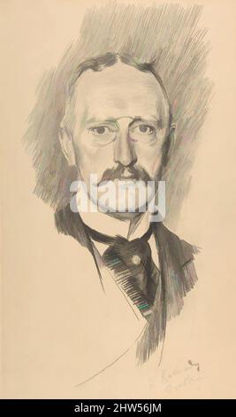 Art inspiré par Portrait of Edward G. Kennedy (1849-1932), 1842–1931, graphite noir, 14 3/16 x 12 7/8in. (36 x 32,7cm), dessins, Giovanni Boldini (Italien, Ferrara 1842–1931 Paris, oeuvres classiques modernisées par Artotop avec une touche de modernité. Formes, couleur et valeur, impact visuel accrocheur sur l'art émotions par la liberté d'œuvres d'art d'une manière contemporaine. Un message intemporel qui cherche une nouvelle direction créative. Artistes qui se tournent vers le support numérique et créent le NFT Artotop Banque D'Images