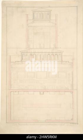 Art inspiré par le manoir de Thomas Hope, galerie photo flamande, ca. 1824, Graphite, stylo et encre et lavage, feuille : 7 5/8 x 4 3/4 po. (19,4 x 12,1 cm), H. Ansted (britannique, active ca. 1824–26, œuvres classiques modernisées par Artotop avec une touche de modernité. Formes, couleur et valeur, impact visuel accrocheur sur l'art émotions par la liberté d'œuvres d'art d'une manière contemporaine. Un message intemporel qui cherche une nouvelle direction créative. Artistes qui se tournent vers le support numérique et créent le NFT Artotop Banque D'Images