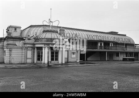 Pavillon Royal Victoria, Ramsgate, Kent. 22nd février 1968. Banque D'Images