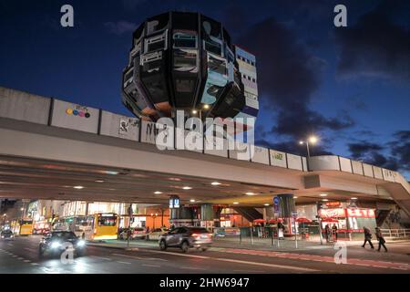 Bierpinsel, Schlossstrasse, Steglitz, Steglitz-Zehlendorf, Berlin, Deutschland Banque D'Images