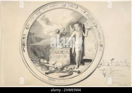 Art inspiré par Allegory of the transience of Life, 1651, stylo et encre noire, feuille : 4 1/16 x 6 3/16 po. (10,3 x 15,7 cm), dessins, Conrad Meyer (Suisse, Zurich 1618–1689 Zurich, œuvres classiques modernisées par Artotop avec une touche de modernité. Formes, couleur et valeur, impact visuel accrocheur sur l'art émotions par la liberté d'œuvres d'art d'une manière contemporaine. Un message intemporel qui cherche une nouvelle direction créative. Artistes qui se tournent vers le support numérique et créent le NFT Artotop Banque D'Images