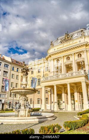 Bratislava, Slovaquie, HDR image Banque D'Images