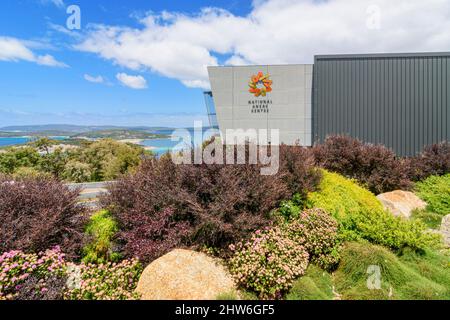 National Anzac Centre, un musée moderne commémorant l'ANZACS de la première Guerre mondiale, surplombant le détroit de King George, Albany, Australie occidentale, Australie Banque D'Images