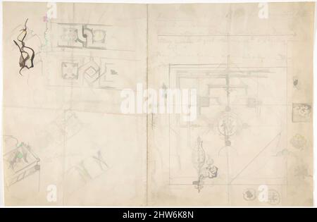 Art inspiré par le design de plafond à panneaux, deuxième moitié du 19th siècle, Graphite, Anonyme, Britannique, 19th siècle, Œuvres classiques modernisées par Artotop avec une touche de modernité. Formes, couleur et valeur, impact visuel accrocheur sur l'art émotions par la liberté d'œuvres d'art d'une manière contemporaine. Un message intemporel qui cherche une nouvelle direction créative. Artistes qui se tournent vers le support numérique et créent le NFT Artotop Banque D'Images