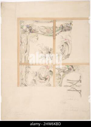 Art inspiré par le design pour le verre ornemental, pour 2 Prate Street, Camden Town, Londres, 1870, encre et lavage, Anonyme, britannique, 19th siècle, oeuvres classiques modernisées par Artotop avec une touche de modernité. Formes, couleur et valeur, impact visuel accrocheur sur l'art émotions par la liberté d'œuvres d'art d'une manière contemporaine. Un message intemporel qui cherche une nouvelle direction créative. Artistes qui se tournent vers le support numérique et créent le NFT Artotop Banque D'Images