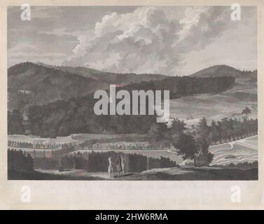 Art inspiré de l'IIde vue du Parc de Neu-Waldeck levier du Pavillon Chinois vers le midi, vue sur le parc et les jardins du maréchal Comte de Lacy à Neu-waldegg, 1782, gravure, feuille : 20 1/2 x 25 7/8 po. (52,1 x 65,7 cm), Prints, Jakob Matthias Schmutzer (autrichien, Vienne 1733–1811, oeuvres classiques modernisées par Artotop avec une touche de modernité. Formes, couleur et valeur, impact visuel accrocheur sur l'art émotions par la liberté d'œuvres d'art d'une manière contemporaine. Un message intemporel qui cherche une nouvelle direction créative. Artistes qui se tournent vers le support numérique et créent le NFT Artotop Banque D'Images