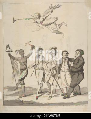 Art inspiré par la proclamation de la paix, 21 octobre 1783, gravure, plaque : 11 1/8 x 9 1/4 po. (28,3 x 23,5 cm), tirages, anonymes, Anglais, 18th Century, Œuvres classiques modernisées par Artotop avec une touche de modernité. Formes, couleur et valeur, impact visuel accrocheur sur l'art émotions par la liberté d'œuvres d'art d'une manière contemporaine. Un message intemporel qui cherche une nouvelle direction créative. Artistes qui se tournent vers le support numérique et créent le NFT Artotop Banque D'Images