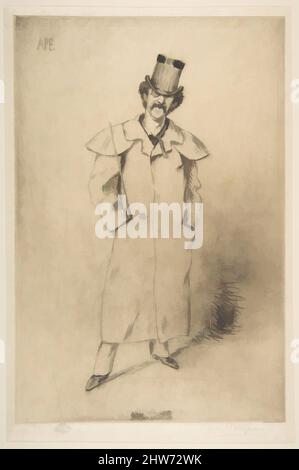 Art inspiré par James McNeill Whistler, 19th Century, gravure avec tonalité d'assiette, assiette : 11 13/16 x 7 15/16 po (30 x 20,1 cm), Prints, Carlo Pellegrini (Italien, Capua 1839–1889 Londres, oeuvres classiques modernisées par Artotop avec une touche de modernité. Formes, couleur et valeur, impact visuel accrocheur sur l'art émotions par la liberté d'œuvres d'art d'une manière contemporaine. Un message intemporel qui cherche une nouvelle direction créative. Artistes qui se tournent vers le support numérique et créent le NFT Artotop Banque D'Images