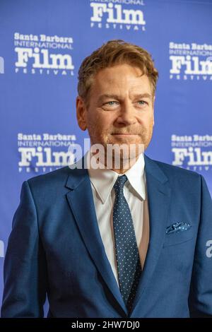 Santa Barbara, États-Unis. 03rd mars 2022. Arrivées tapis rouge, Kenneth Branagh, « Belfast ». Le Festival International du film de Santa Barbara 37th Prix des directeurs exceptionnels de l'année au Arlington Theatre de Santa Barbara, Californie, le 3 mars 2022. (Photo de Rod Rolle/Sipa USA) Credit: SIPA USA/Alay Live News Banque D'Images