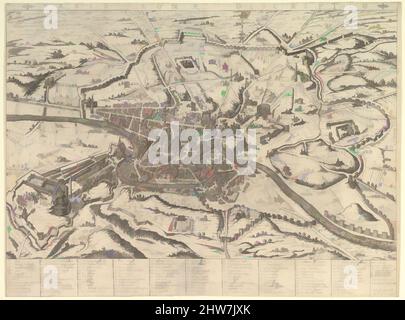 Art inspiré par Speculum Romanae Magnificatiae : vue de la Rome moderne de l'Ouest, 1590, Etching, feuille : 16 1/8 x 20 3/8 po. (41 x 51,8 cm), Prints, Giovanni Ambrogio Brambilla (italien, active Rome, 1575–99, oeuvres classiques modernisées par Artotop avec une touche de modernité. Formes, couleur et valeur, impact visuel accrocheur sur l'art émotions par la liberté d'œuvres d'art d'une manière contemporaine. Un message intemporel qui cherche une nouvelle direction créative. Artistes qui se tournent vers le support numérique et créent le NFT Artotop Banque D'Images