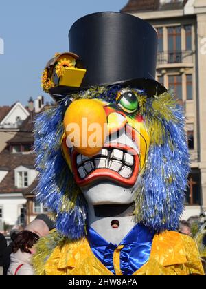 SUISSE, Bâle, Carnaval, Fasnacht, UNESCO, Patrimoine culturel immatériel de l'humanité Banque D'Images