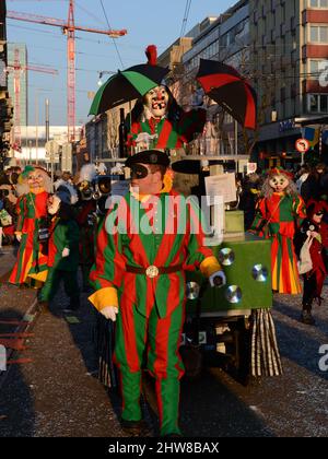 SUISSE, Bâle, Carnaval, Fasnacht, UNESCO, Patrimoine culturel immatériel de l'humanité Banque D'Images