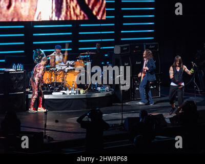 Red Hot Chili Peppers Stadium Arcadium World Tout au stade MetLife à East Rutherford, NJ Banque D'Images