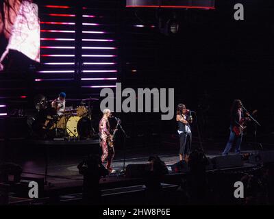 Red Hot Chili Peppers Stadium Arcadium World Tout au stade MetLife à East Rutherford, NJ Banque D'Images