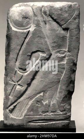 Art inspiré par fragment de relief d'une colonne, Nouveau Royaume, Ramesside, dynastie 19–20, ca. 1295–1070 av. J.-C., d'Égypte, calcaire, H. 32,4 cm (12 3/4 po, œuvres classiques modernisées par Artotop avec une touche de modernité. Formes, couleur et valeur, impact visuel accrocheur sur l'art émotions par la liberté d'œuvres d'art d'une manière contemporaine. Un message intemporel qui cherche une nouvelle direction créative. Artistes qui se tournent vers le support numérique et créent le NFT Artotop Banque D'Images