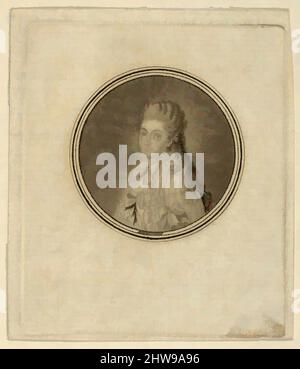 Art inspiré par Anne de Chaumont-Guitry, Comtesse d'Amblimont, 18th–début 19th siècle, lithographie, assiette : 3 3/16 po. (8,1 cm), estampes, Pierre Michel Alix (français, Paris 1762–1817 Paris, oeuvres classiques modernisées par Artotop avec une touche de modernité. Formes, couleur et valeur, impact visuel accrocheur sur l'art émotions par la liberté d'œuvres d'art d'une manière contemporaine. Un message intemporel qui cherche une nouvelle direction créative. Artistes qui se tournent vers le support numérique et créent le NFT Artotop Banque D'Images