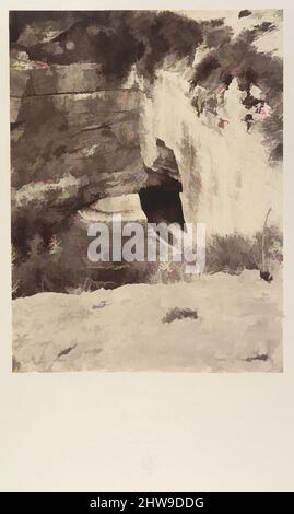 Art inspiré par Jérusalem. (Environs) Grotte de Jérémie, 1860 ou plus tard, impression argentée d'albumine sur papier négatif, image : 11 po. × 8 1/4 po (28 × 21 cm), photographies, Louis de Clercq (français, 1837–1901, oeuvres classiques modernisées par Artotop avec une touche de modernité. Formes, couleur et valeur, impact visuel accrocheur sur l'art émotions par la liberté d'œuvres d'art d'une manière contemporaine. Un message intemporel qui cherche une nouvelle direction créative. Artistes qui se tournent vers le support numérique et créent le NFT Artotop Banque D'Images