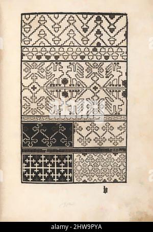 Art inspiré par les dessins et les imprimés, Livres imprimés ornement et architecture, Eyn nouveau kunstlichboich, page 5V, concepteur, éditeur, Bordure en bois, œuvres classiques modernisées par Artotop avec une touche de modernité. Formes, couleur et valeur, impact visuel accrocheur sur l'art émotions par la liberté d'œuvres d'art d'une manière contemporaine. Un message intemporel qui cherche une nouvelle direction créative. Artistes qui se tournent vers le support numérique et créent le NFT Artotop Banque D'Images