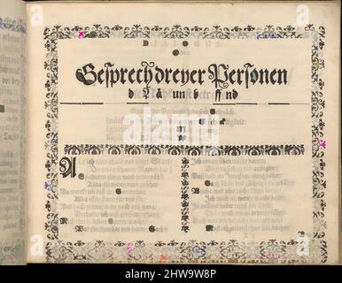 Art inspiré par dessins et estampes, Livres estampes ornement & Architecture, Newes Modelbuch in Kupffer (page 4v), artiste, Johann Sibmacher, oeuvres classiques modernisées par Artotop avec un peu de modernité. Formes, couleur et valeur, impact visuel accrocheur sur l'art émotions par la liberté d'œuvres d'art d'une manière contemporaine. Un message intemporel qui cherche une nouvelle direction créative. Artistes qui se tournent vers le support numérique et créent le NFT Artotop Banque D'Images