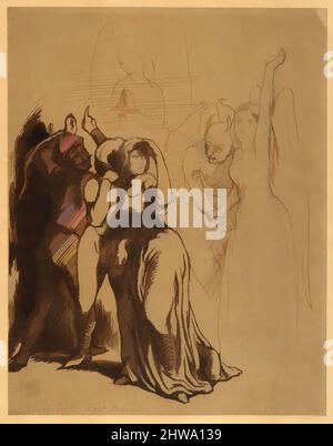 Art inspiré par dessins et estampes, dessin, Faust : partie 1. Dernière scène, artiste, Dante Gabriel Rossetti, Britannique, Londres 1828–1882, Œuvres classiques modernisées par Artotop avec une touche de modernité. Formes, couleur et valeur, impact visuel accrocheur sur l'art émotions par la liberté d'œuvres d'art d'une manière contemporaine. Un message intemporel qui cherche une nouvelle direction créative. Artistes qui se tournent vers le support numérique et créent le NFT Artotop Banque D'Images