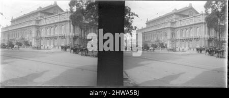 'Teatro Colón' (théâtre de Columbus), Buenos Aires, Argentine. Les débuts du 20th siècle. Banque D'Images