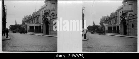 Alvear Avenue, Buenos Aires, Argentine. Les débuts du 20th siècle. Banque D'Images