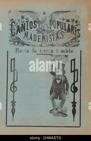 Art inspiré par les dessins et les imprimés, l'impression, le grand format célébrant l'un des fondateurs de la Révolution mexicaine, Francisco Madero, les œuvres classiques modernisées par Artotop avec un peu de modernité. Formes, couleur et valeur, impact visuel accrocheur sur l'art émotions par la liberté d'œuvres d'art d'une manière contemporaine. Un message intemporel qui cherche une nouvelle direction créative. Artistes qui se tournent vers le support numérique et créent le NFT Artotop Banque D'Images