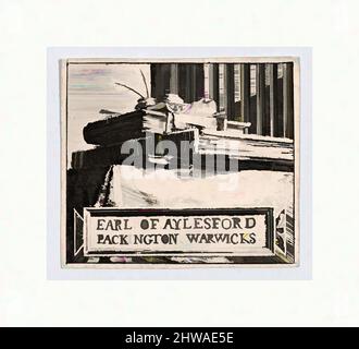 Art inspiré par dessins et estampes, Print, ex Balance du comte d'Aylesford, Packington, Warwickshire, artiste, Heneage Finch, Œuvres classiques modernisées par Artotop avec une touche de modernité. Formes, couleur et valeur, impact visuel accrocheur sur l'art émotions par la liberté d'œuvres d'art d'une manière contemporaine. Un message intemporel qui cherche une nouvelle direction créative. Artistes qui se tournent vers le support numérique et créent le NFT Artotop Banque D'Images