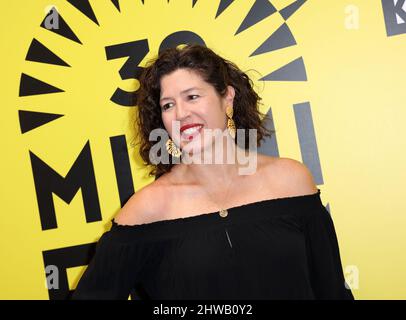 Miami, États-Unis d'Amérique. 04th mars 2022. MIAMI, FL-MARS 4: Sandra Alvarez pose pendant le début du Festival du film de Miami le 4 mars 2022 à Miami, Floride. (Photo par Alberto E. Tamargo/Sipa USA) crédit: SIPA USA/Alay Live News Banque D'Images