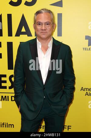 Miami, États-Unis d'Amérique. 04th mars 2022. MIAMI, FL-MARS 4: Hugo Pérez pose au début du Festival du film de Miami le 4 mars 2022 à Miami, Floride (photo par Alberto E. Tamargo/Sipa USA) crédit: SIPA USA/Alay Live News Banque D'Images