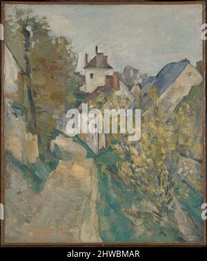 La Maison du Dr Gachet à Auvers-sur-Oise. Artiste : Paul Cézanne, français, 1839–1906 Banque D'Images