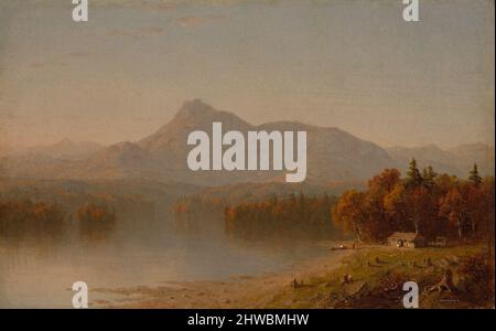 Paysage de montagne. Artiste: Sanford Robinson Gifford, cuisine américaine, 1823–1880 Banque D'Images