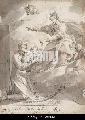 Saint Philip en prison. Artiste: Jacques Stella, français, 1596–1657 Banque D'Images