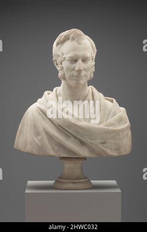 William Augustus Larned (1806-1862) B.A. 1826, M.A. 1829 École de divinité 1834. Artiste: Henry Kirke Brown, américain, 1814–1886 Banque D'Images