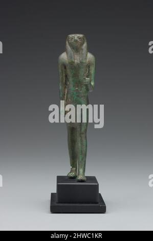 Figurine en bronze de Horus Banque D'Images