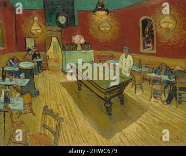 Le café de nuit. Artiste: Vincent van Gogh, néerlandais, France active, 1853–1890 Banque D'Images