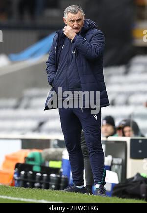 Londres, Angleterre, 5th mars 2022. Tony Mowbray, directeur de Blackburn Rovers pendant le match du championnat Sky Bet à Craven Cottage, Londres. Crédit photo à lire: Paul Terry / Sportimage crédit: Sportimage / Alay Live News Banque D'Images