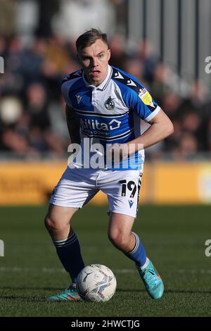 Newport, Royaume-Uni. 05th mars 2022. Harry Anderson #19 de Bristol Rovers regarde à Newport, Royaume-Uni le 3/5/2022. (Photo par Ryan Hiscott/News Images/Sipa USA) crédit: SIPA USA/Alay Live News Banque D'Images